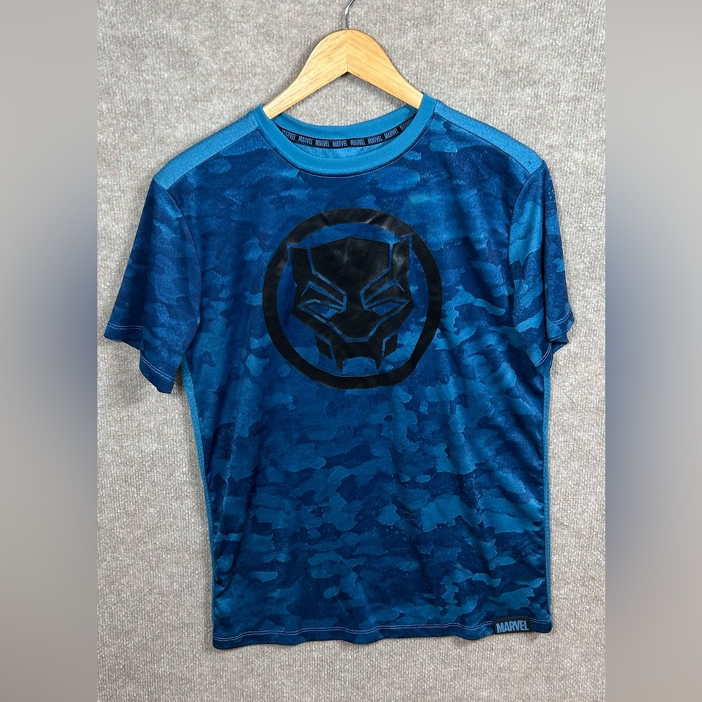 Marvel Black Panther Blue Camo T-Shirt